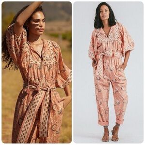 Anthropologie Cleobella Magdalena Jumpsuit